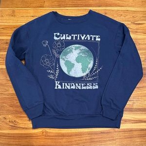 Treasure & Bond Cultivate Kindness Sweatshirt Size Small
